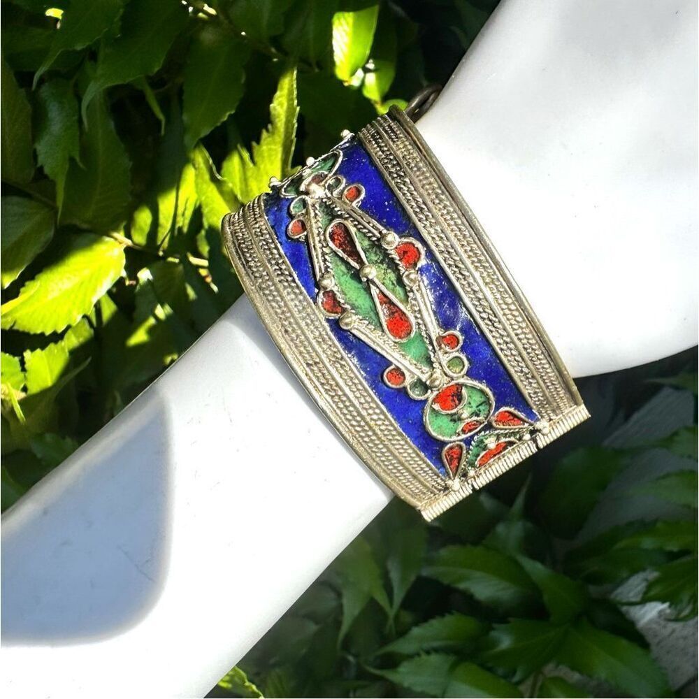 antique kabyle berber ethnic tribal bracelet